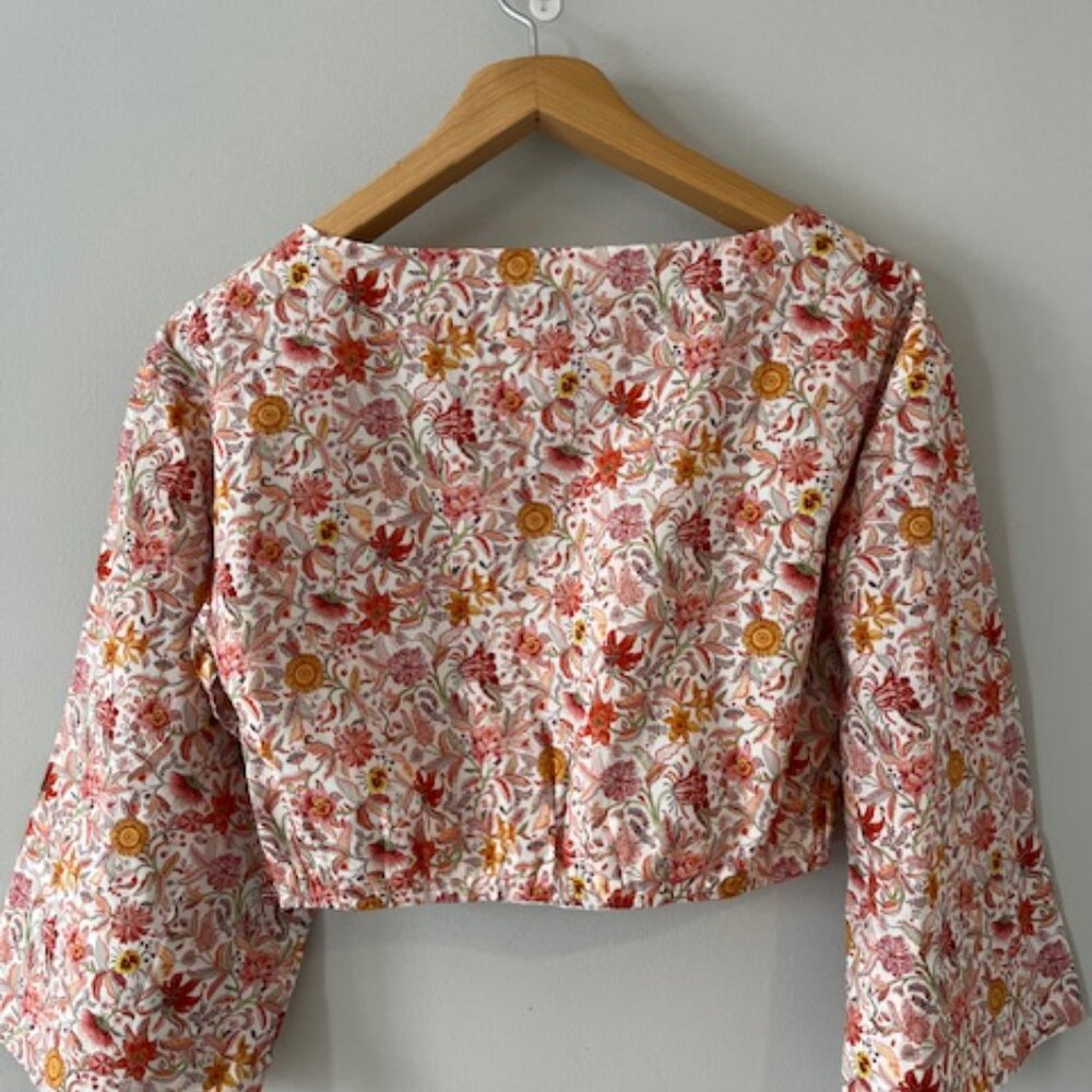 J. Crew Liberty print blouse - Picture 2 of 6